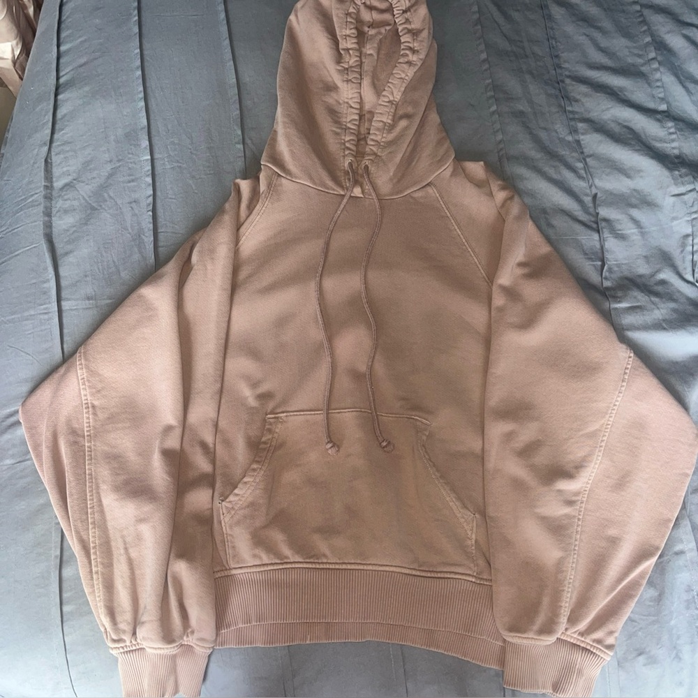 Madewell Mauve Hoodie with Pocket